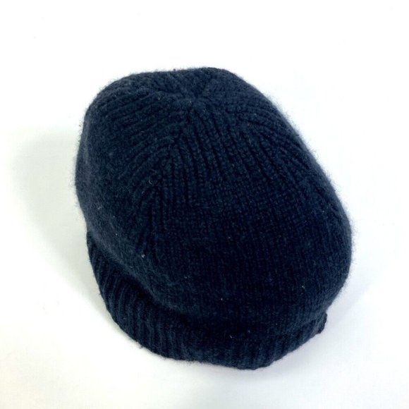 HERMES Beanie Apparel/fashion accessories Knit hat Cashmere Black - Picture 7 of 11